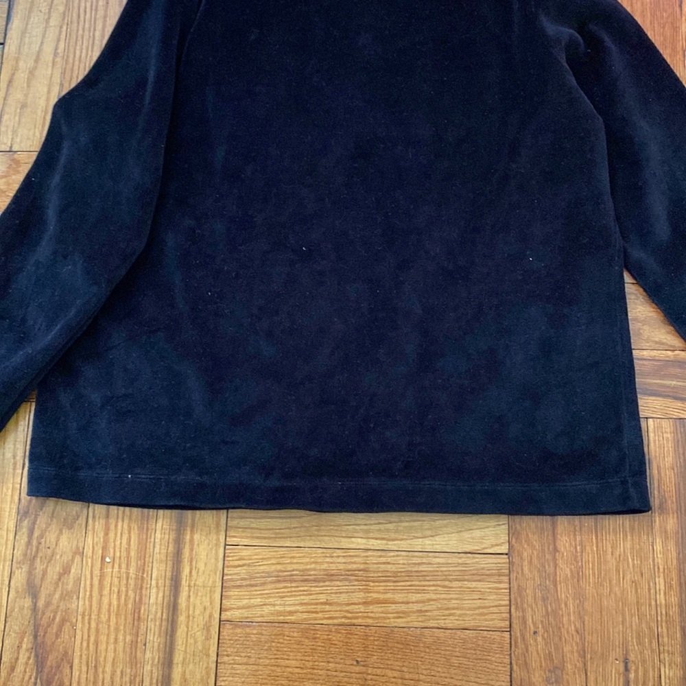 vintage polo ralph lauren petite black sweater size: P/S - Picture 7 of 8